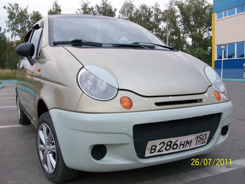 Daewoo Matiz тюнингованный бампер