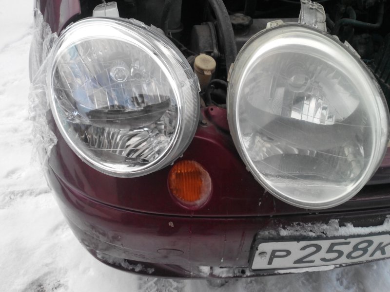 Daewoo Matiz старый фары