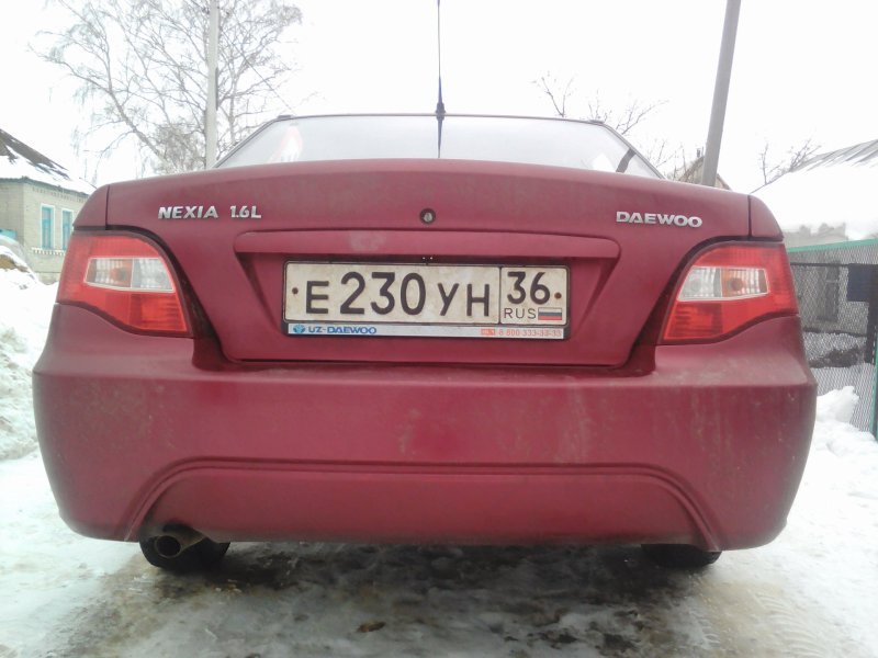 Nexia n150 сзади