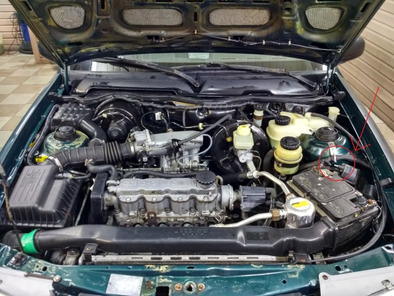 Daewoo Nexia двигатель 1.6