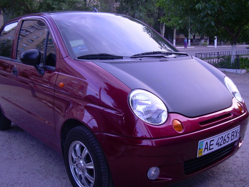 Daewoo Matiz вишневый