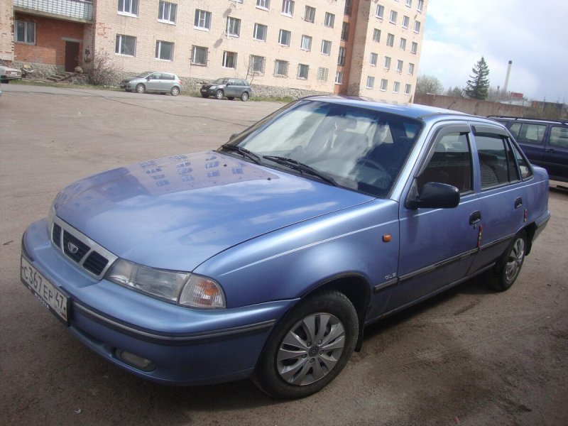 Дэу Нексия синяя 2007