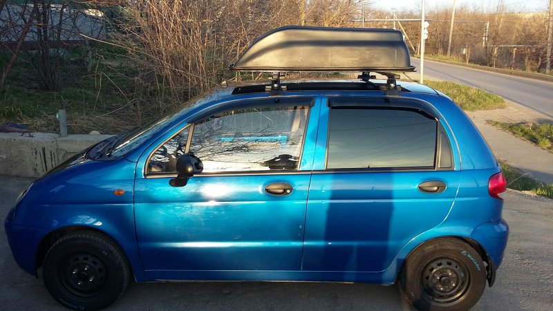 Daewoo Matiz 2007 багажник на крышу