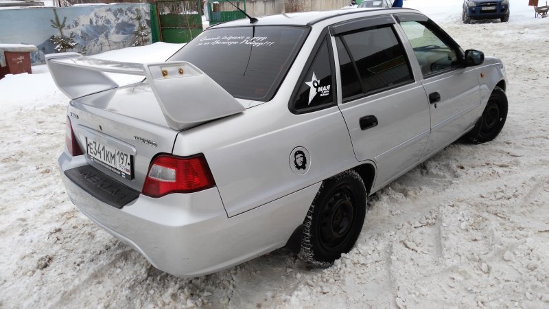 Daewoo Nexia n150 серебристый