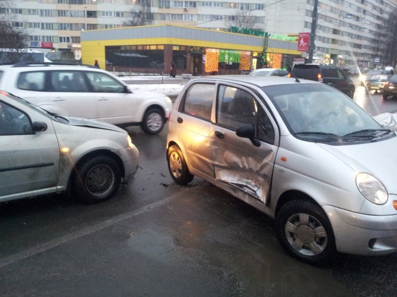 Аварийные матизы