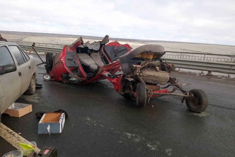 Авария Матиз в Самарской области