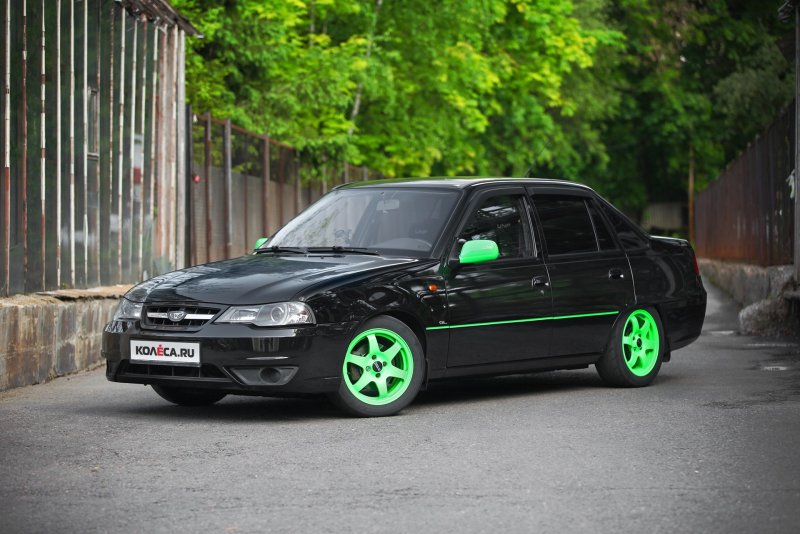 Тюнингованная Daewoo Nexia