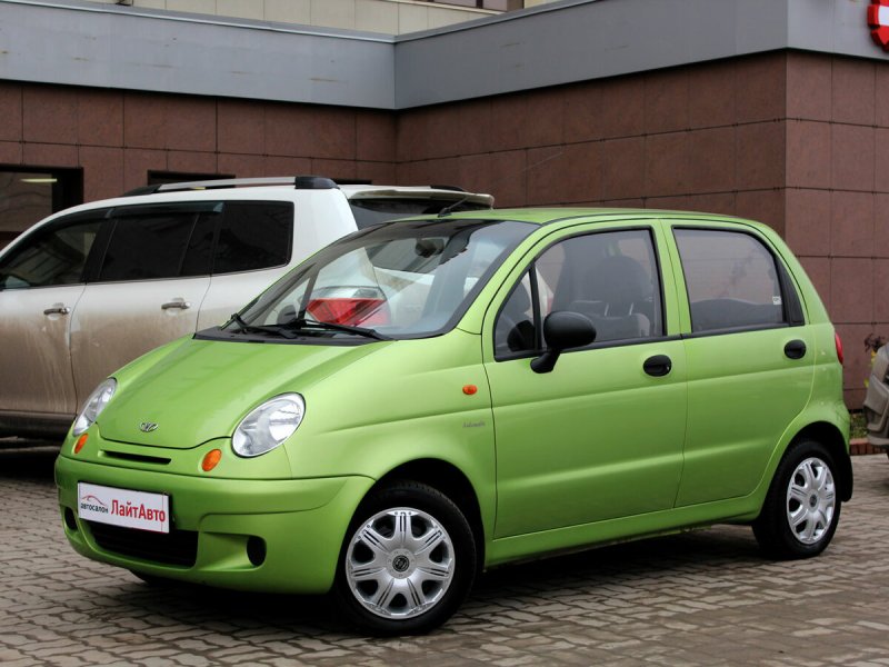 Daewoo Matiz 2010 зелёный