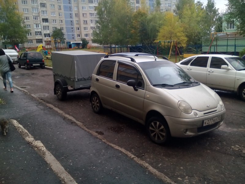 Автомобильный тент на Дэу Матиз