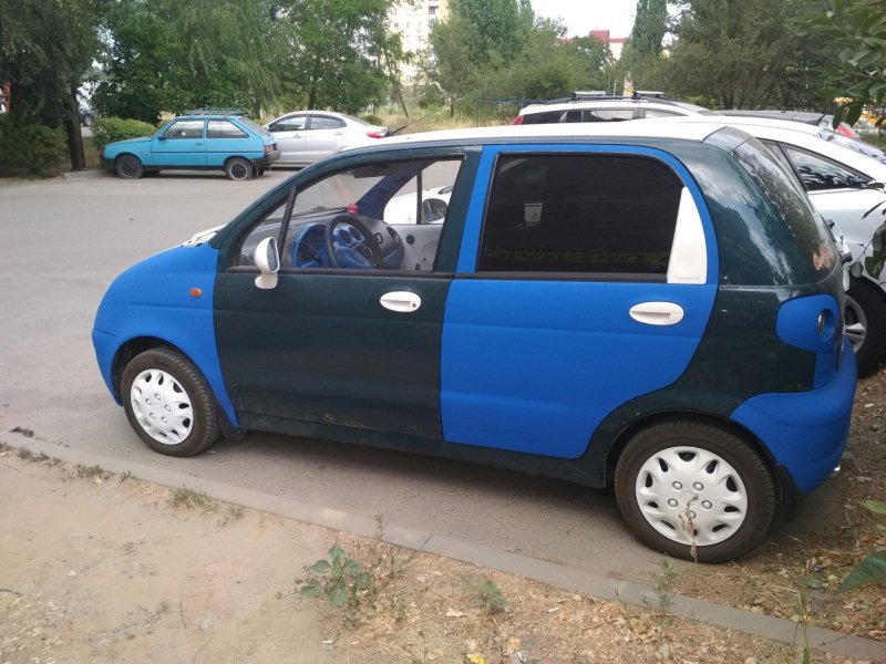 Дэу Матиз в пленке