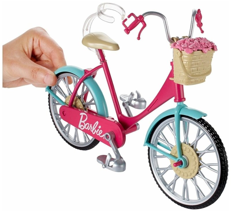 Велосипед для девочки 5 лет Барби