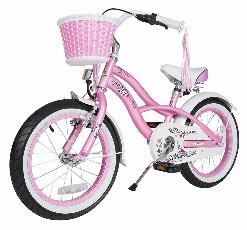 Велосипед детский розовый