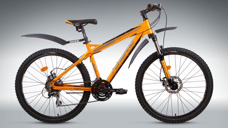 Велосипед форвард оранжевый горный
