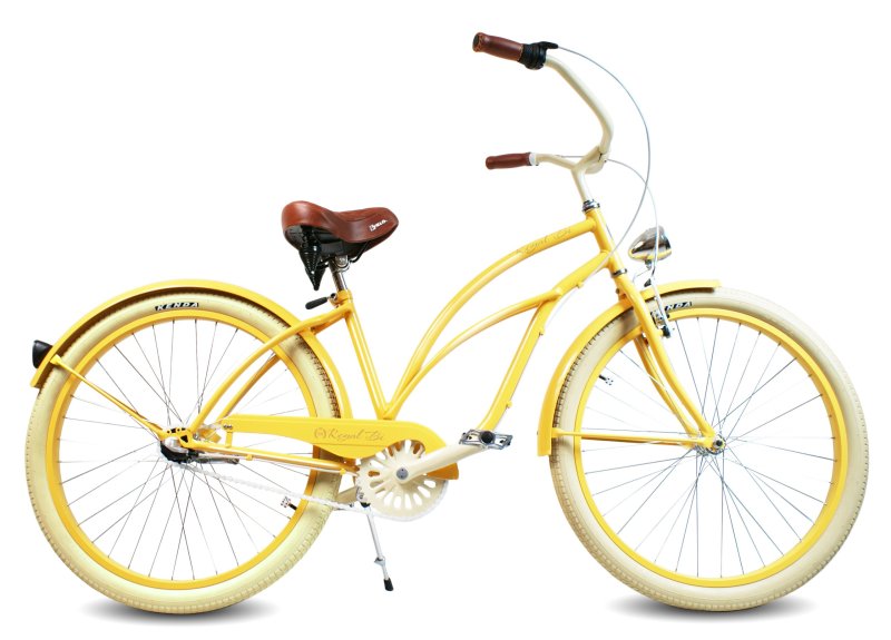 Electra велосипед желтый