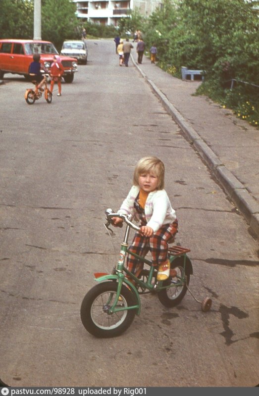 Детство на велосипеде
