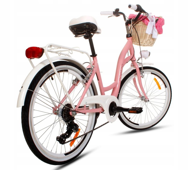 Городской женский велосипед с корзиной Goetze