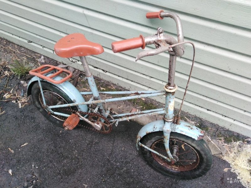 Советский велосипед бабочка