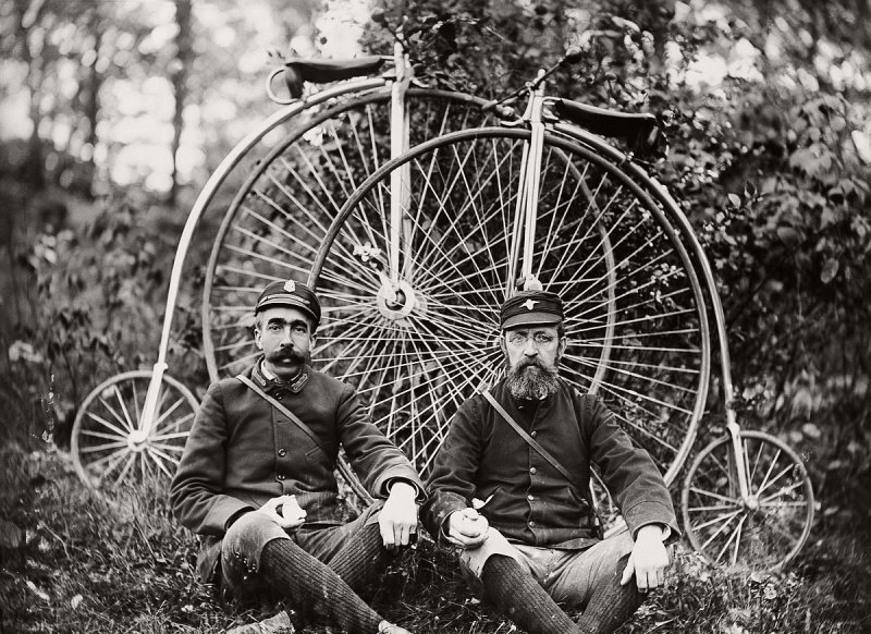Велосипед бицикл в 19 веке