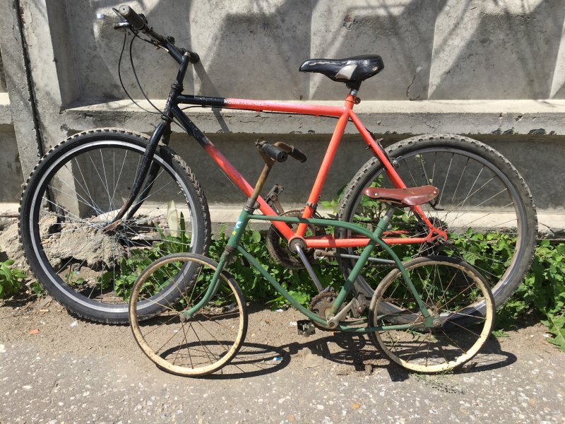 Велосипед СССР восстановленный