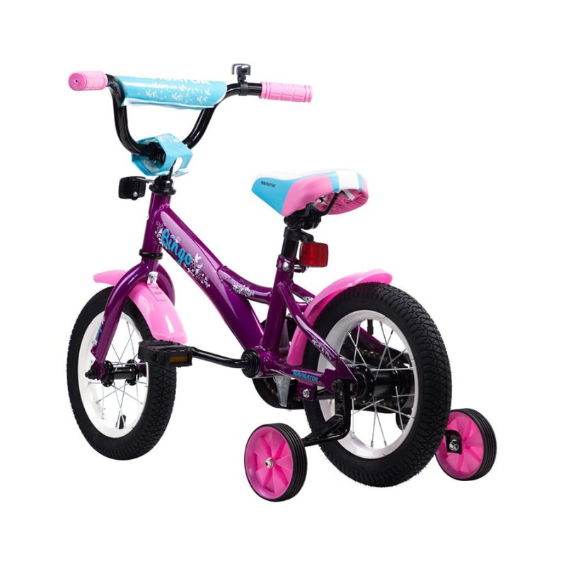 Детский велосипед Navigator Bingo 16", белый-розовый (вн16151)