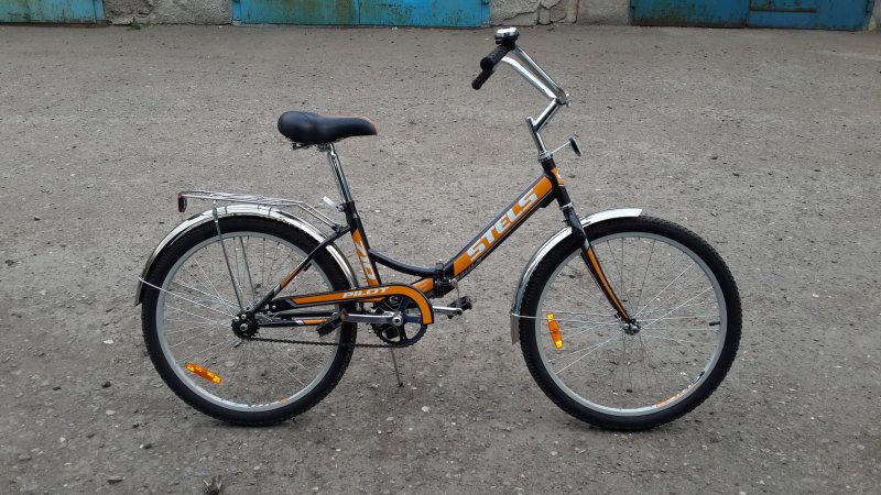 Велосипед stels Pilot 710 оранжевый
