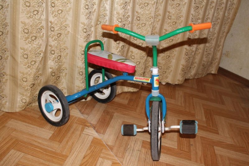 Трехколесный велосипед Балдырган СССР
