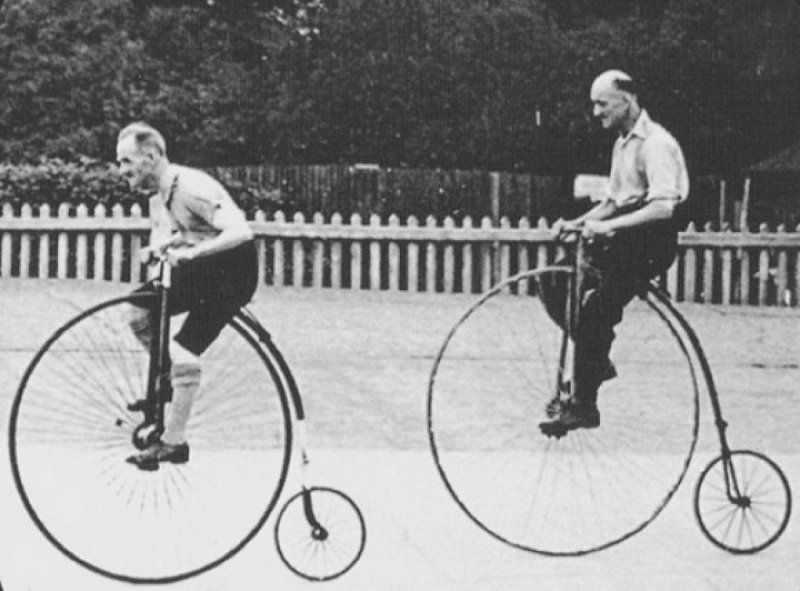 Первый прототип велосипеда