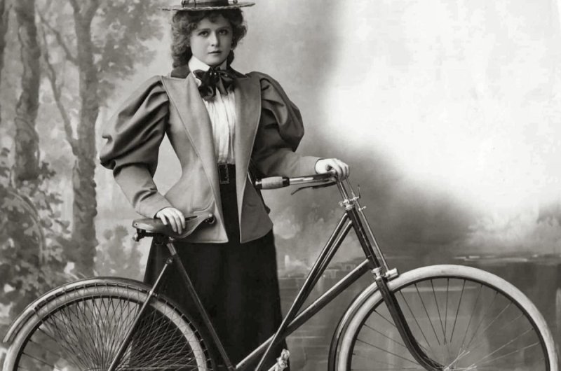 Велосипед викторианской эпохи