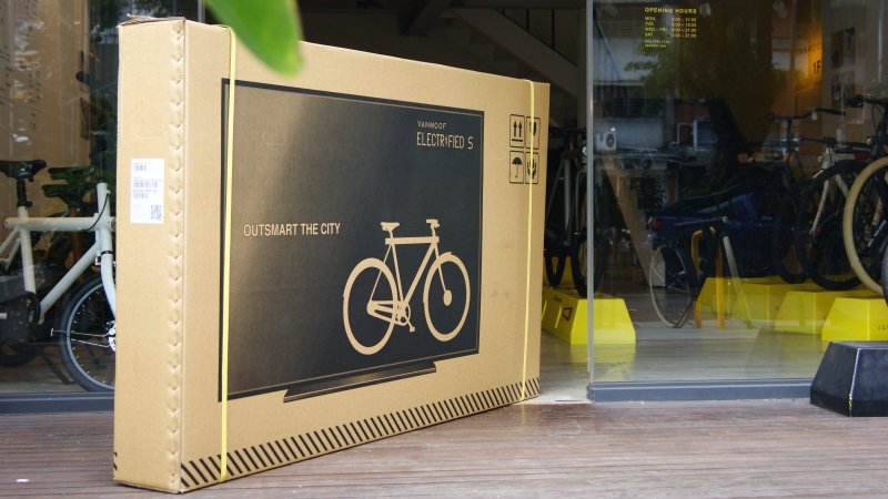 VANMOOF велосипеды упаковка