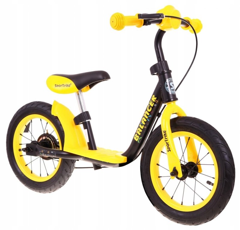 Велосипед детский желтый
