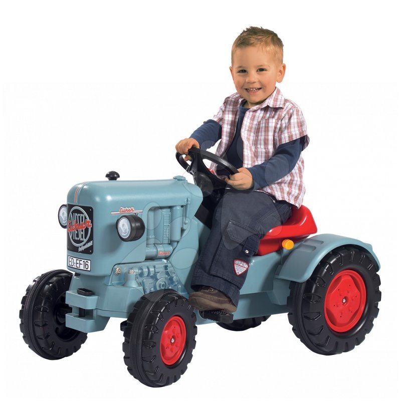 Детский педальный трактор погрузчик Fendt, 88x46x54см, big ,800056550