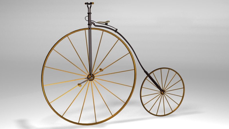 Велосипед 1870 года