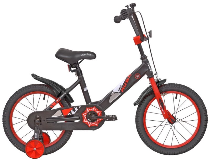 Велосипед детский 14" Rush hour, рост 105-120, 3-5 лет