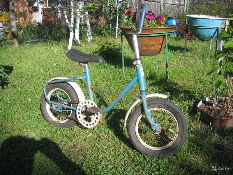 Детский велосипед 80-х годов