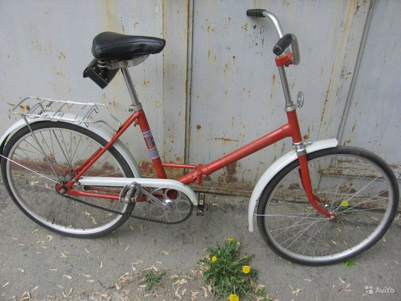 Велосипед салют складной 1990