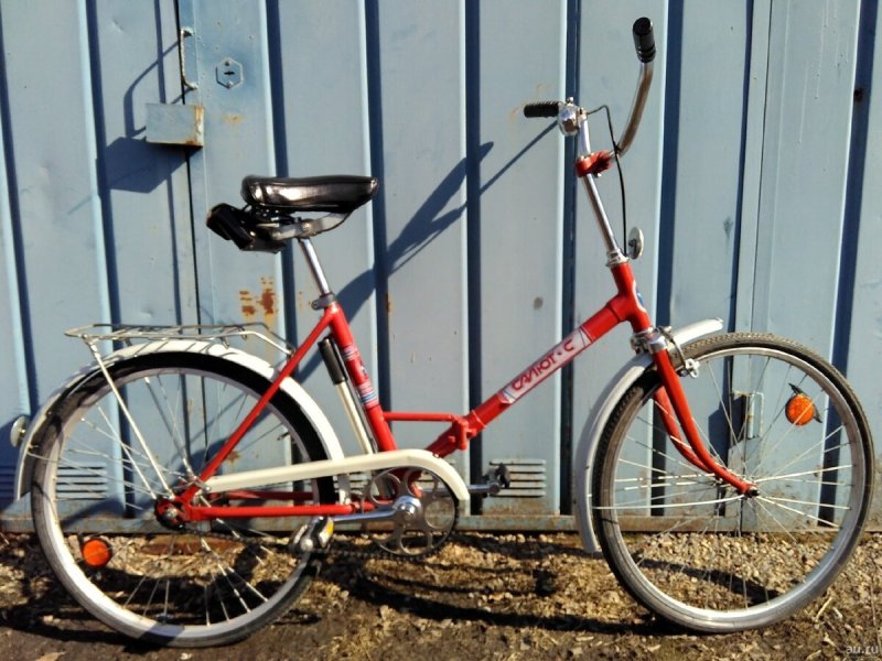 Велосипед салют складной 1990