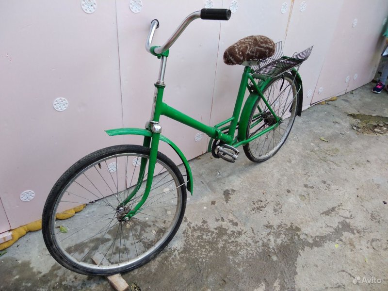 Велосипед салют зеленый