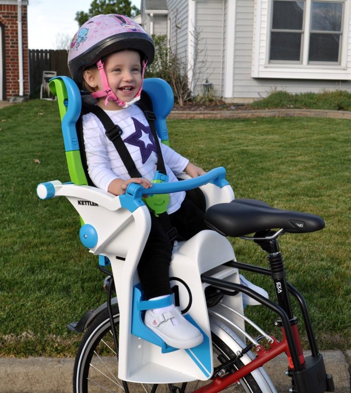 Велосипед с сиденьем для ребенка 1 года