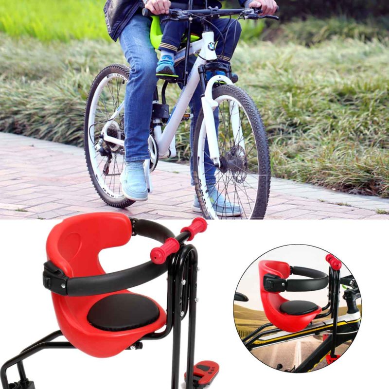 Детское кресло на велосипед вперед