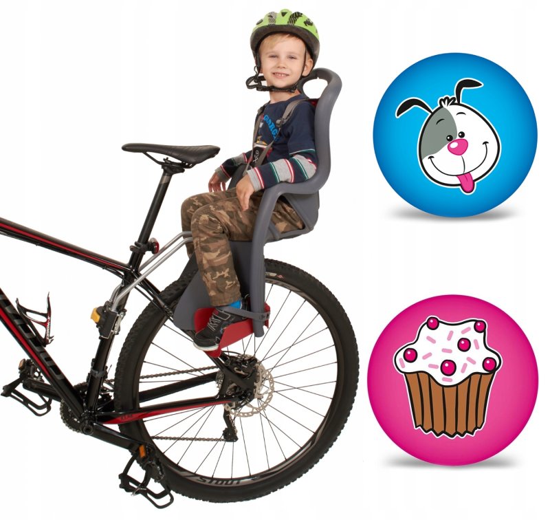 Сидушка на велосипед для ребенка