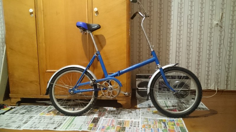 Велосипед Кама синий 1300