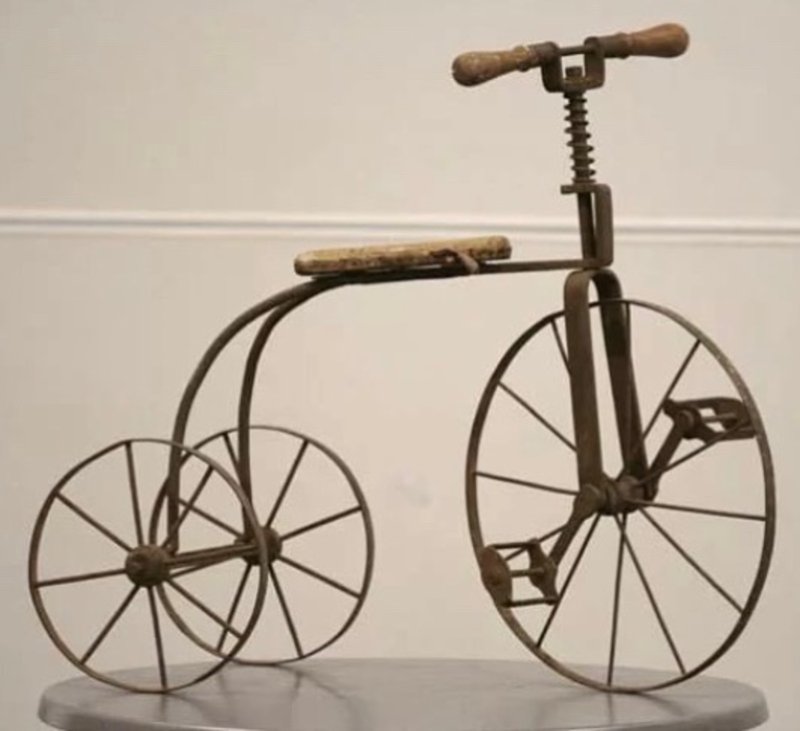Первый велосипед 19 века
