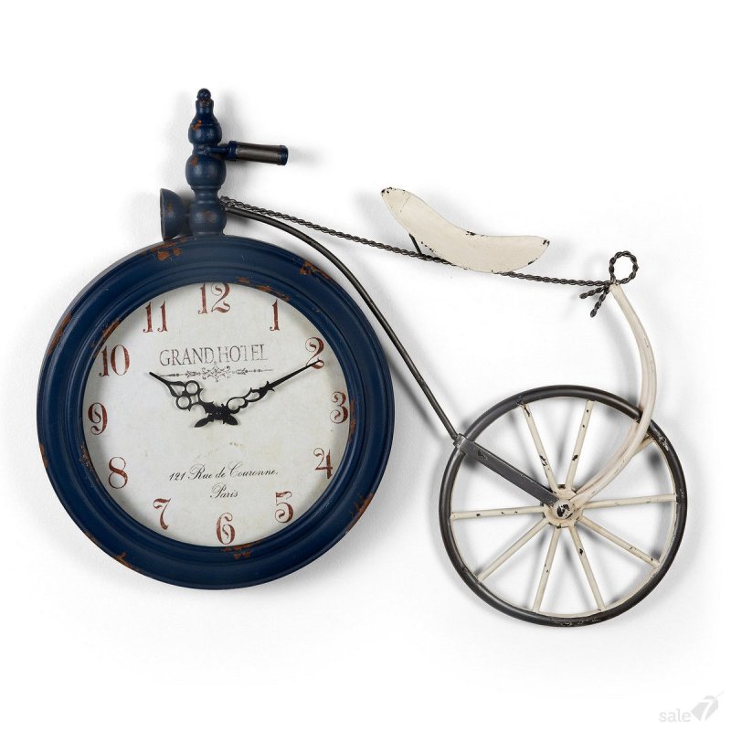 Часы в форме велосипеда