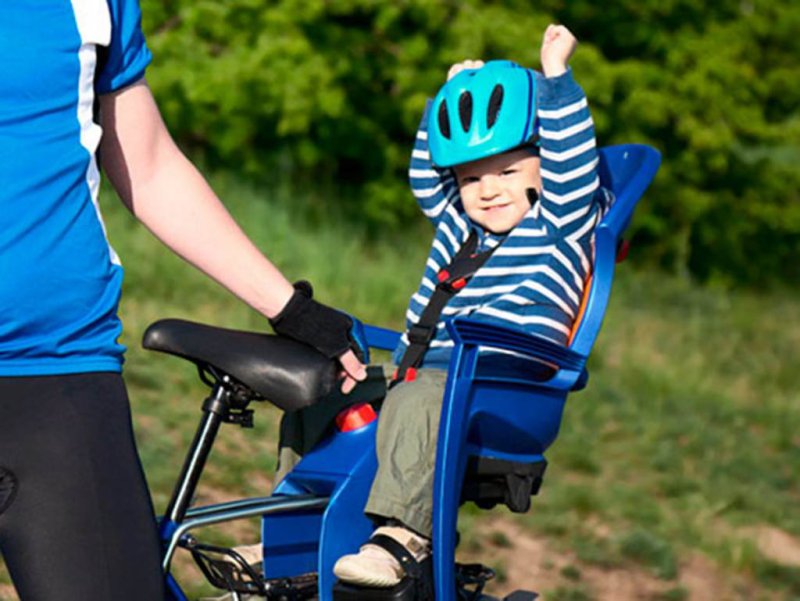 Кресло на велосипед для ребенка 1 год