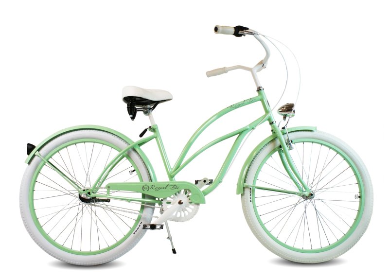 Велосипед женский мятный стелс