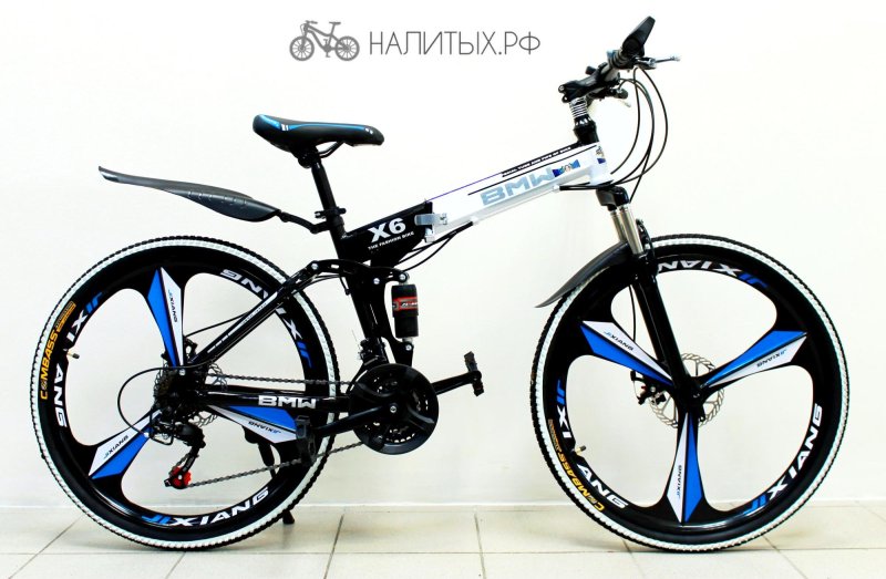 Велосипед БМВ чёрный 26
