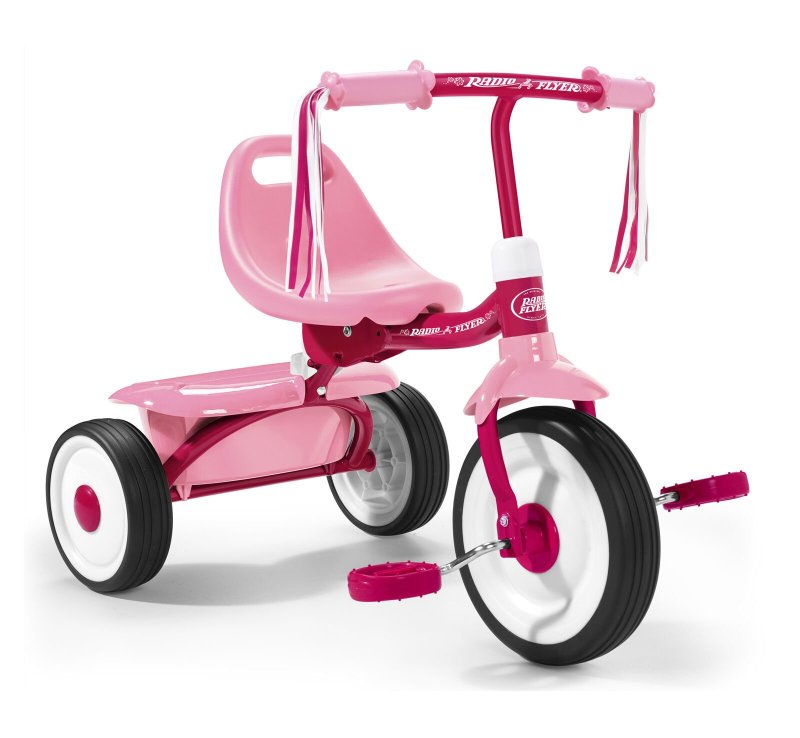 Трехколесный велосипед Dendi tr16015 розовый
