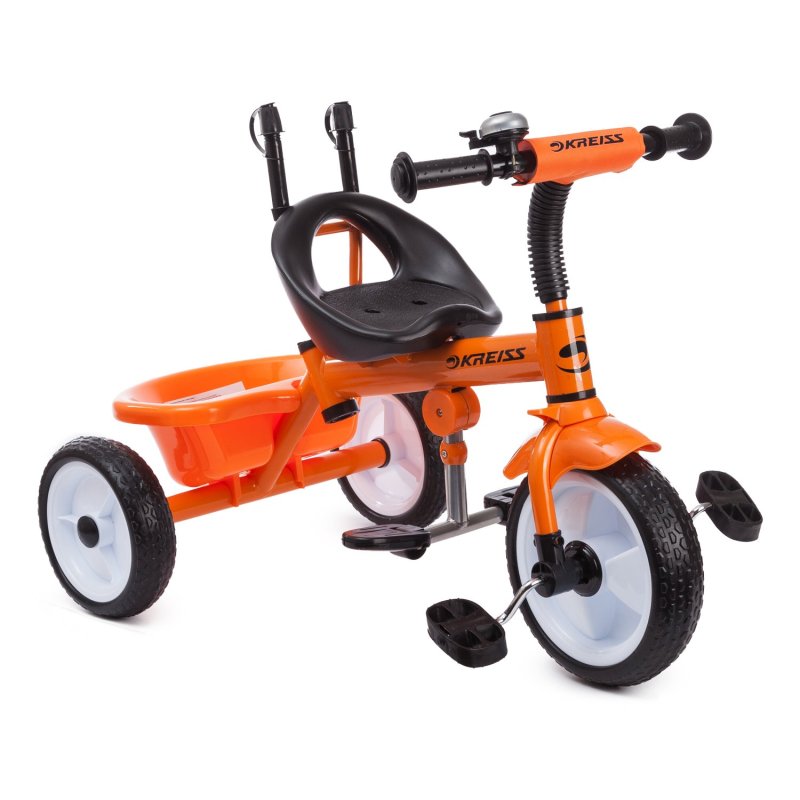 Велосипед Kreiss с тентом оранжевый цена