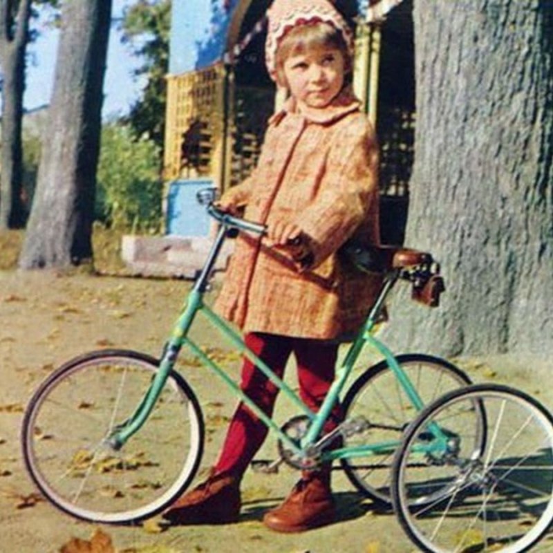 Велосипед ветерок трехколесный СССР