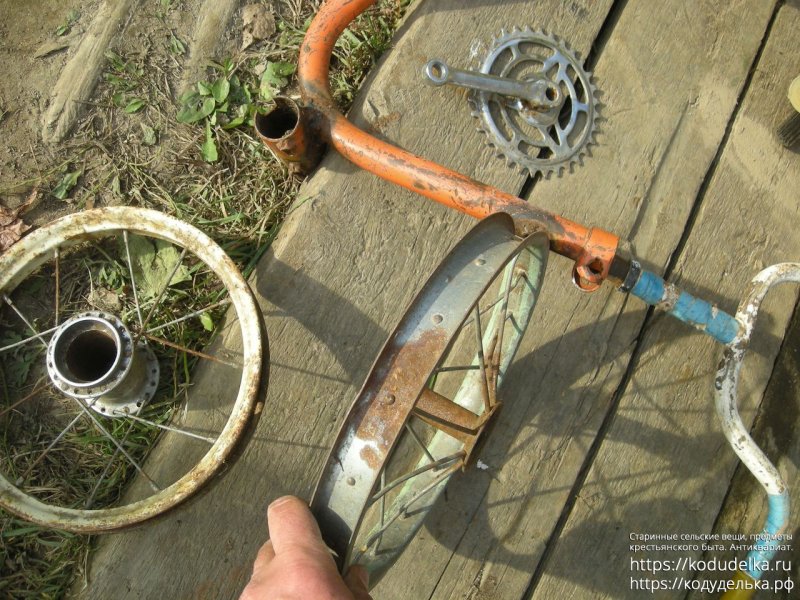 Восстановление детского велосипеда СССР